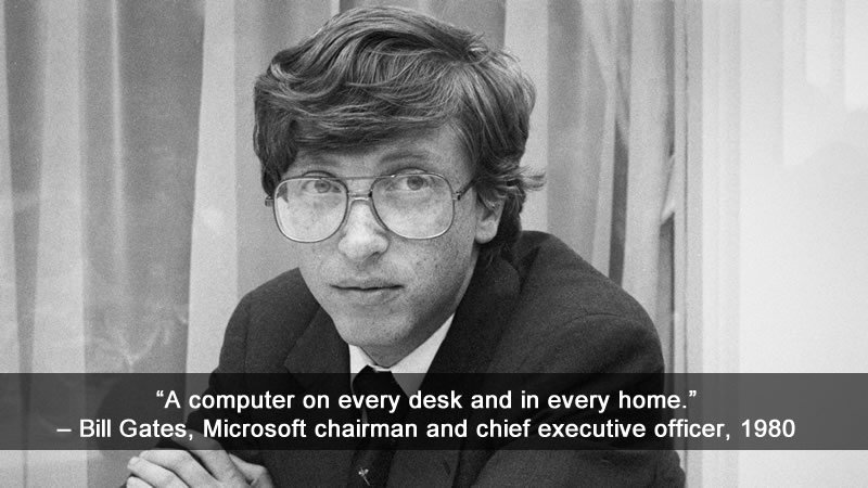 Bill Gates vision