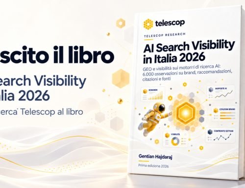 AI Search Visibility in Italia 2026: il libro nato dalla ricerca Telescop